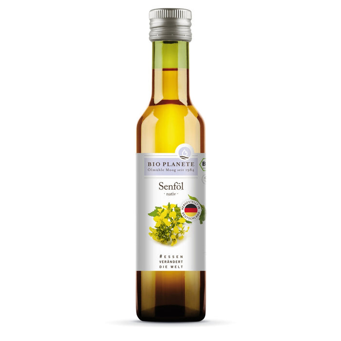 BIO PLANÈTE - Senföl nativ aus deutscher Herkunft, 250ml