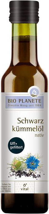 BIO PLANÈTE - Schwarzkümmelöl nativ ungefiltert, 250ml