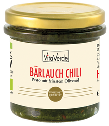 Vita Verde - Heldenkraut Bärlauch-Chili-Pesto bio, 140g