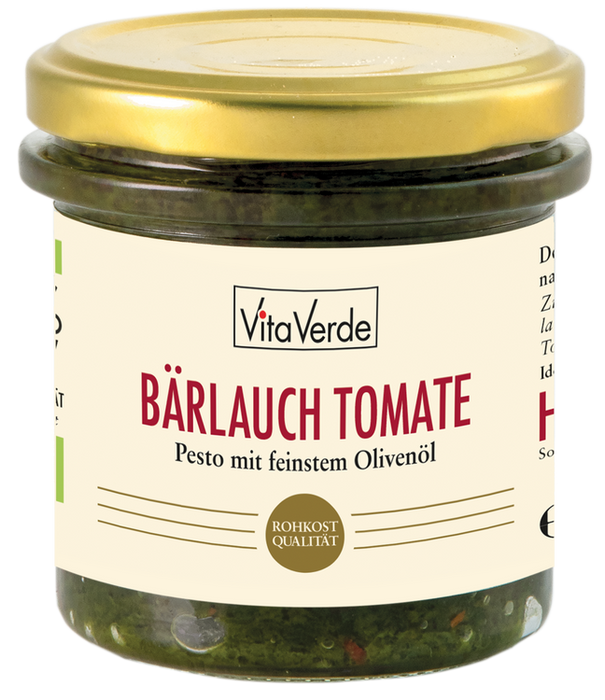Vita Verde - Heldenkraut Bärlauch-Tomate-Pesto bio, 140g