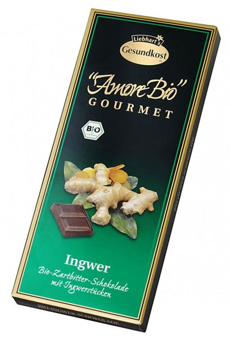 Liebharts - Amore Bio Ingwer Zartbitter 100g