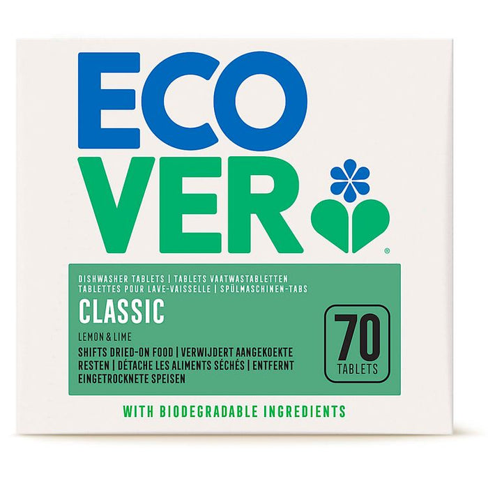 Ecover - Classic Spülmaschinen Tabs Zitrone Limette, 70 Stk.