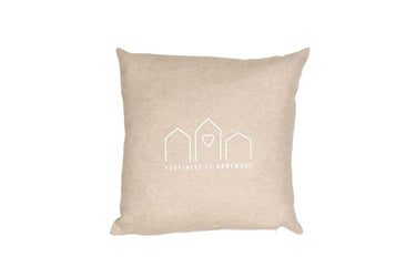 Herbalind - Flanell Zirbenkissen 30x30cm, natur