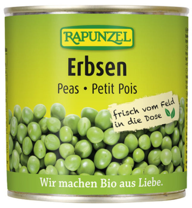 Rapunzel - Erbsen in der Dose bio, 340g