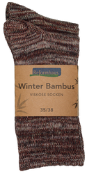 Reformhaus - Bambus Wintersocke, Gr. 35/38 braun