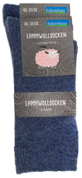Reformhaus - Lammwollsocke, Gr. 35/38 dunkel blau