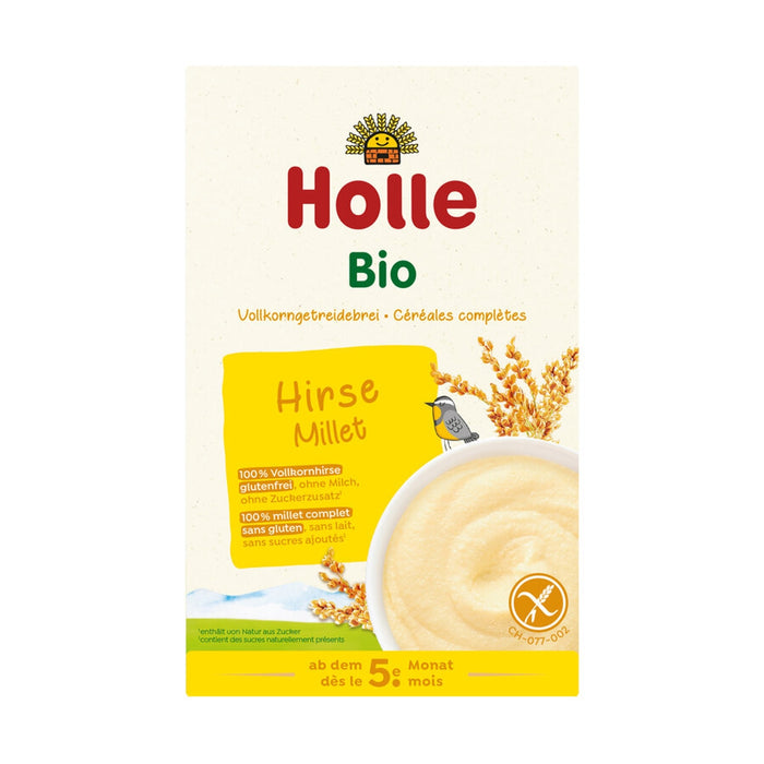 Holle - Vollkorngetreidebrei Hirse, bio 250g