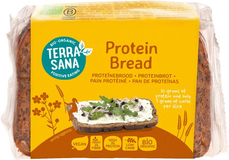 TerraSana - Protein-Brot bio vegan, 250g