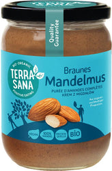 TerraSana - Mandelmus braun bio, 500g