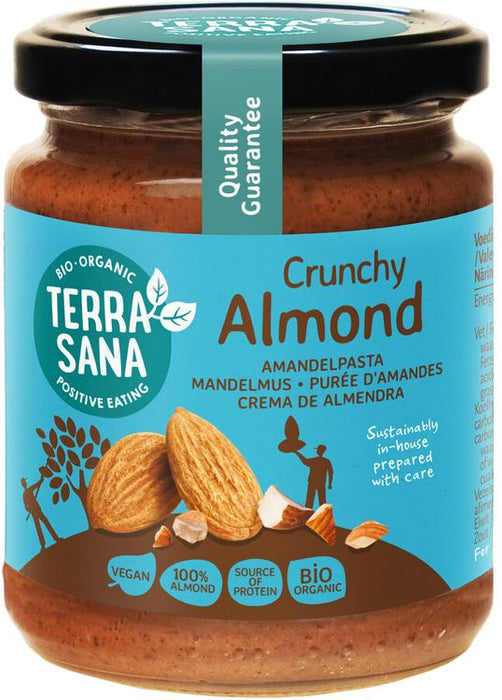 TerraSana - Mandelmus Crunchy bio, 250g