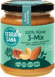TerraSana - 3-Mix Mischmus ohne Erdnüsse bio, 250g