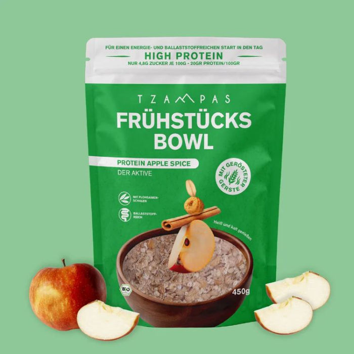 Tzampas - Clean Eating Bowl Protein Apple Spice bio, 450g