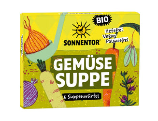 Sonnentor - Gemüse Suppenwürfel bio, 60g
