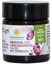 Sonnenmoor - Nervenlind Lärchenpechsalbe mit Zirbenöl, 25g