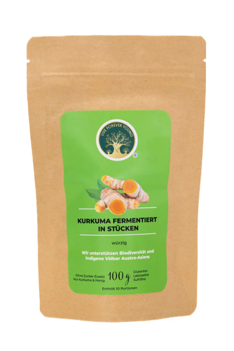 Live Forever Young - Fermentierter Kurkuma 100g