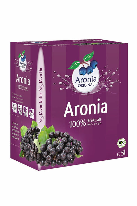 Aronia ORIGINAL - Aronia Direktsaft Bio FHM, 5L