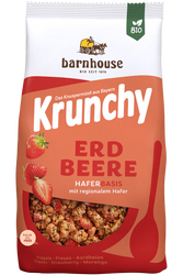 Barnhouse - Krunchy Erdbeere 375g