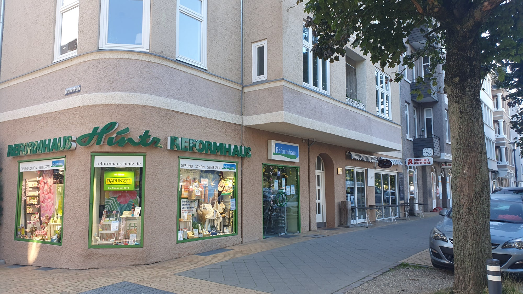 Außenansicht der Filiale Am Blücherplatz Kiel