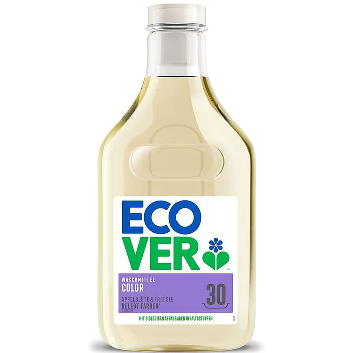 Ecover - Colorwaschmittel Flüssigkonzentrat Apfelblüte & Freesie, 1,5l