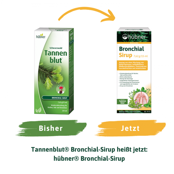 Hübner - Bronchial-Sirup 500ml