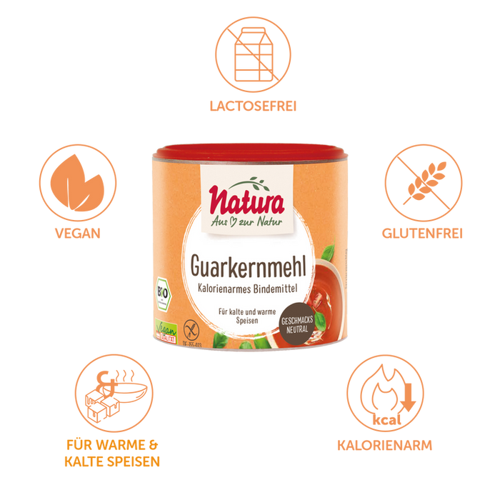 Natura - Guarkernmehl bio 110g