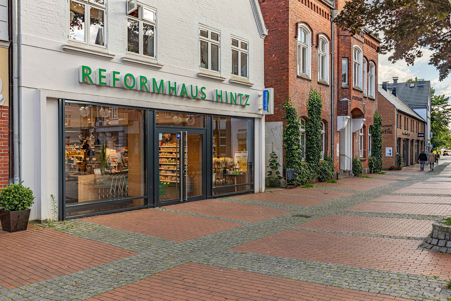 Außenansicht der Filiale Eckernförde