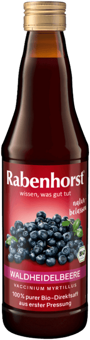 Rabenhorst - Waldheidelbeere Muttersaft bio 330ml