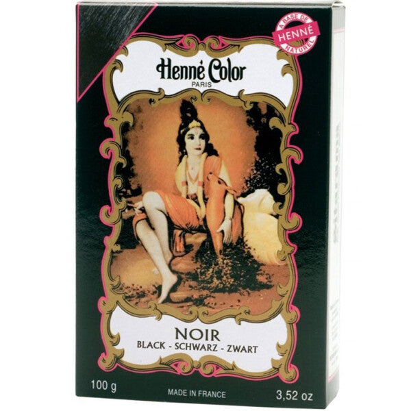 Henné Color Paris - Henna Pulver Schwarz, 100g