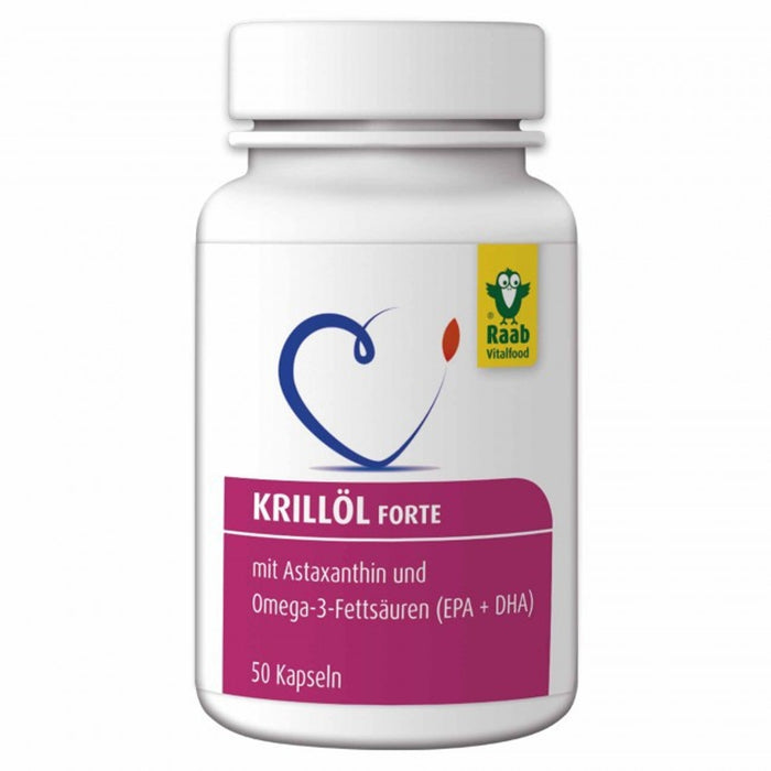 Raab Vitalfood - Krillöl Kapseln, 50 St.