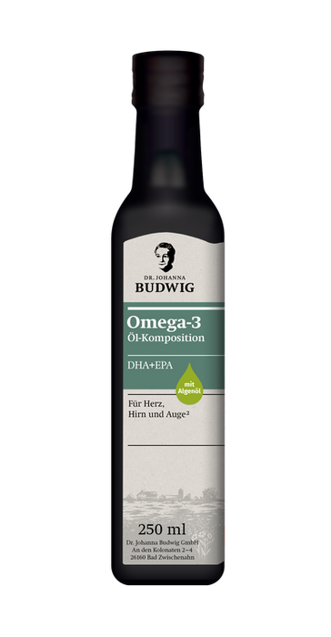 Dr. Johanna Budwig - Omega-3 DHA + EPA Öl, 250ml