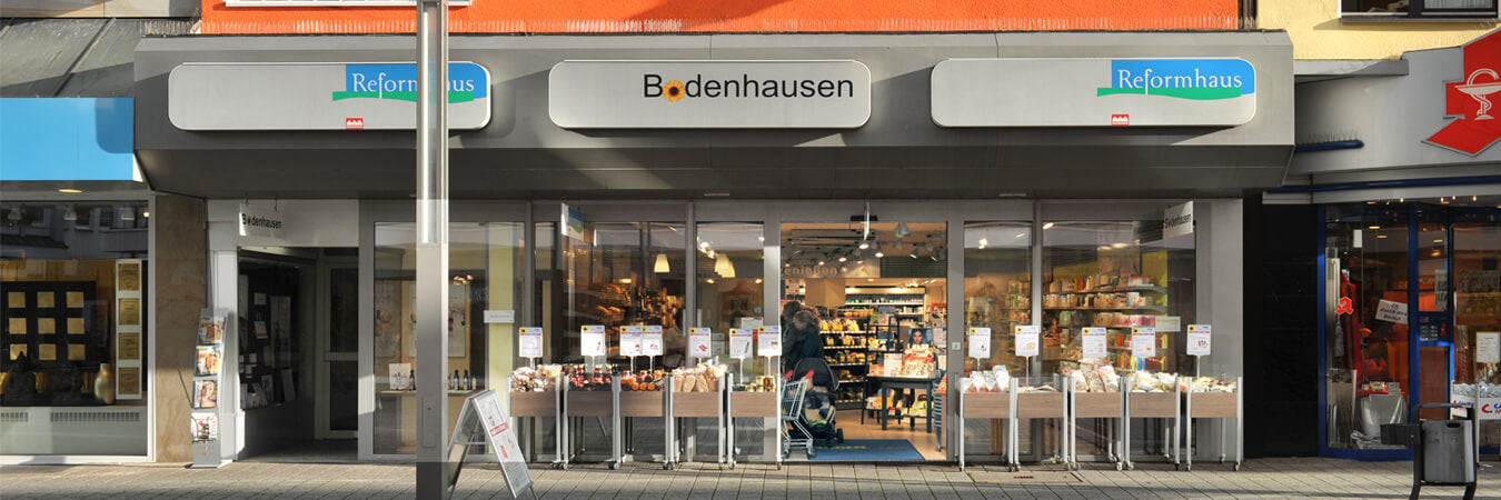 Außenansicht Reformhaus Bodenhausen