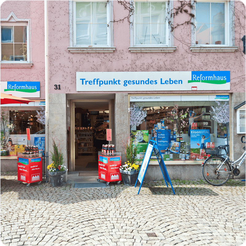 Außenansicht Reformhaus Nägele