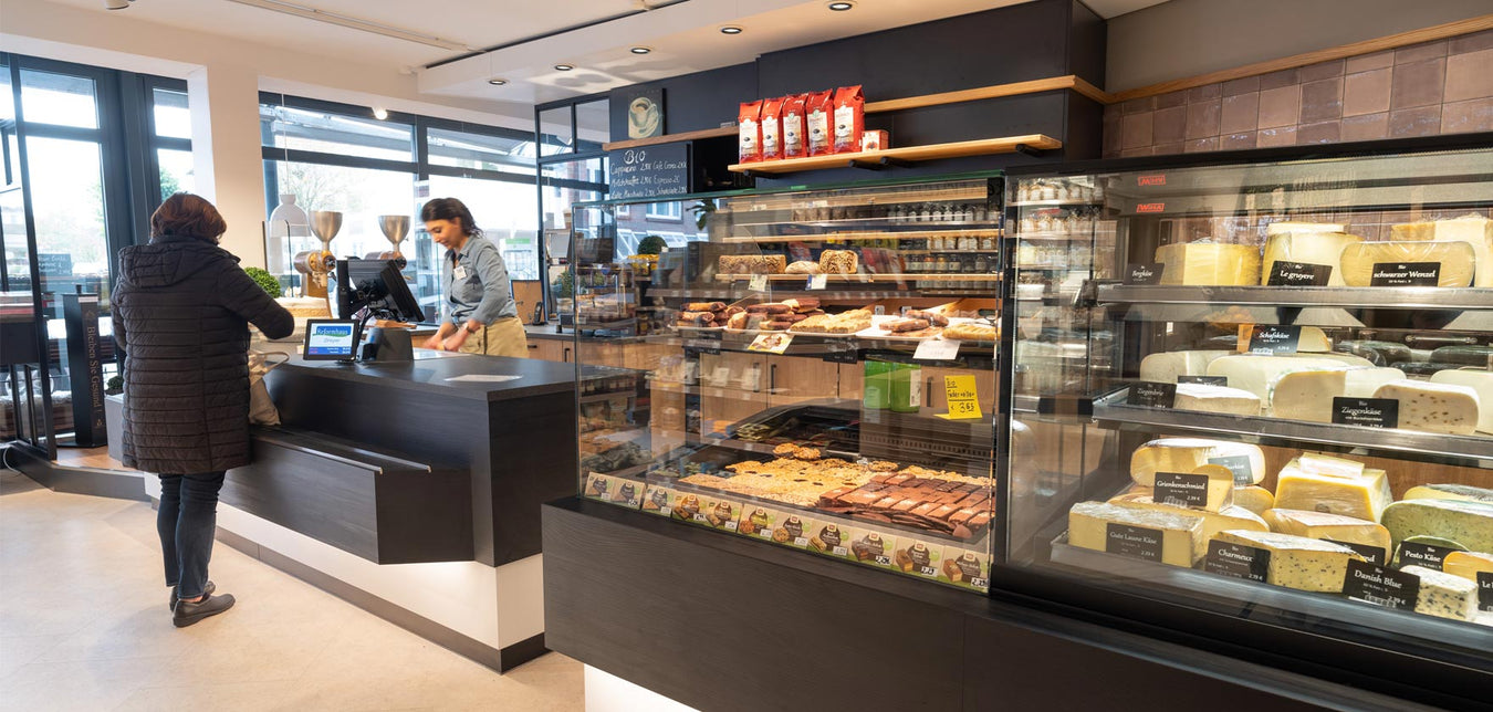 Kasse, Brot- und Käsetheke Reformhaus Dreyer