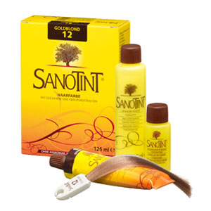 Sanotint - Haarfarbe 12 Goldblond 125ml