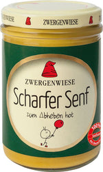 Zwergenwiese - Scharfer Senf bio vegan 160ml