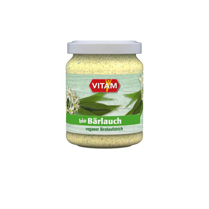 VITAM - Bärlauch-Sonnenblumenkern Aufstrich vegan bio, 100g